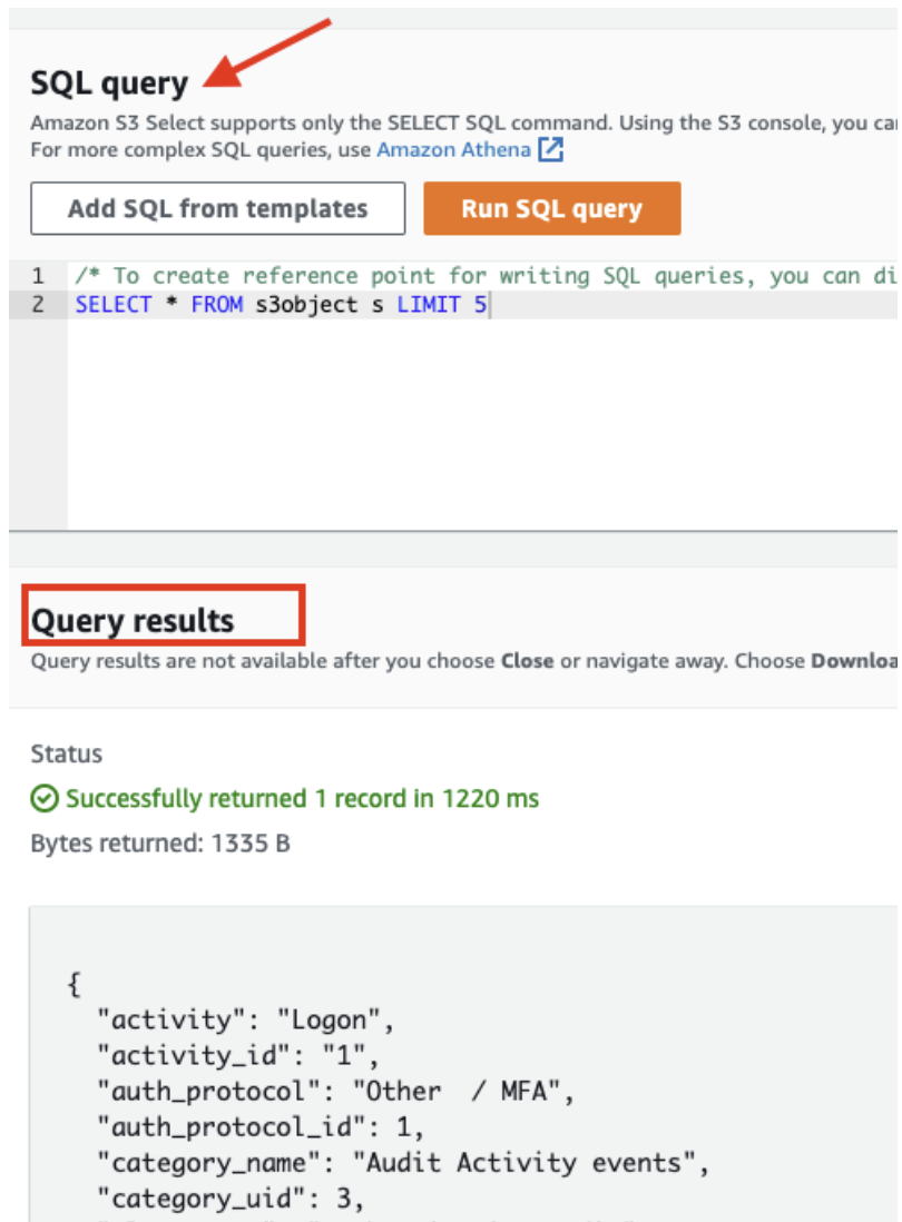SQL query