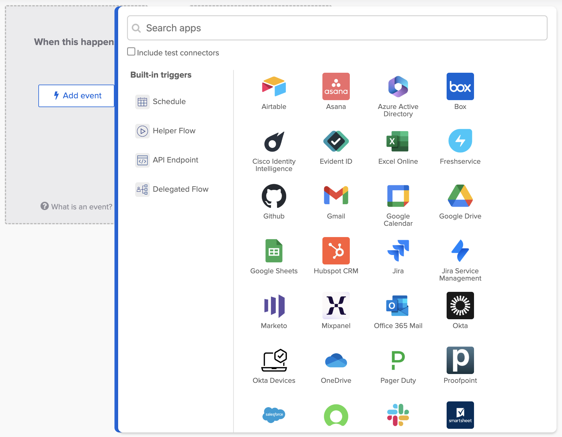 Workflows connectors