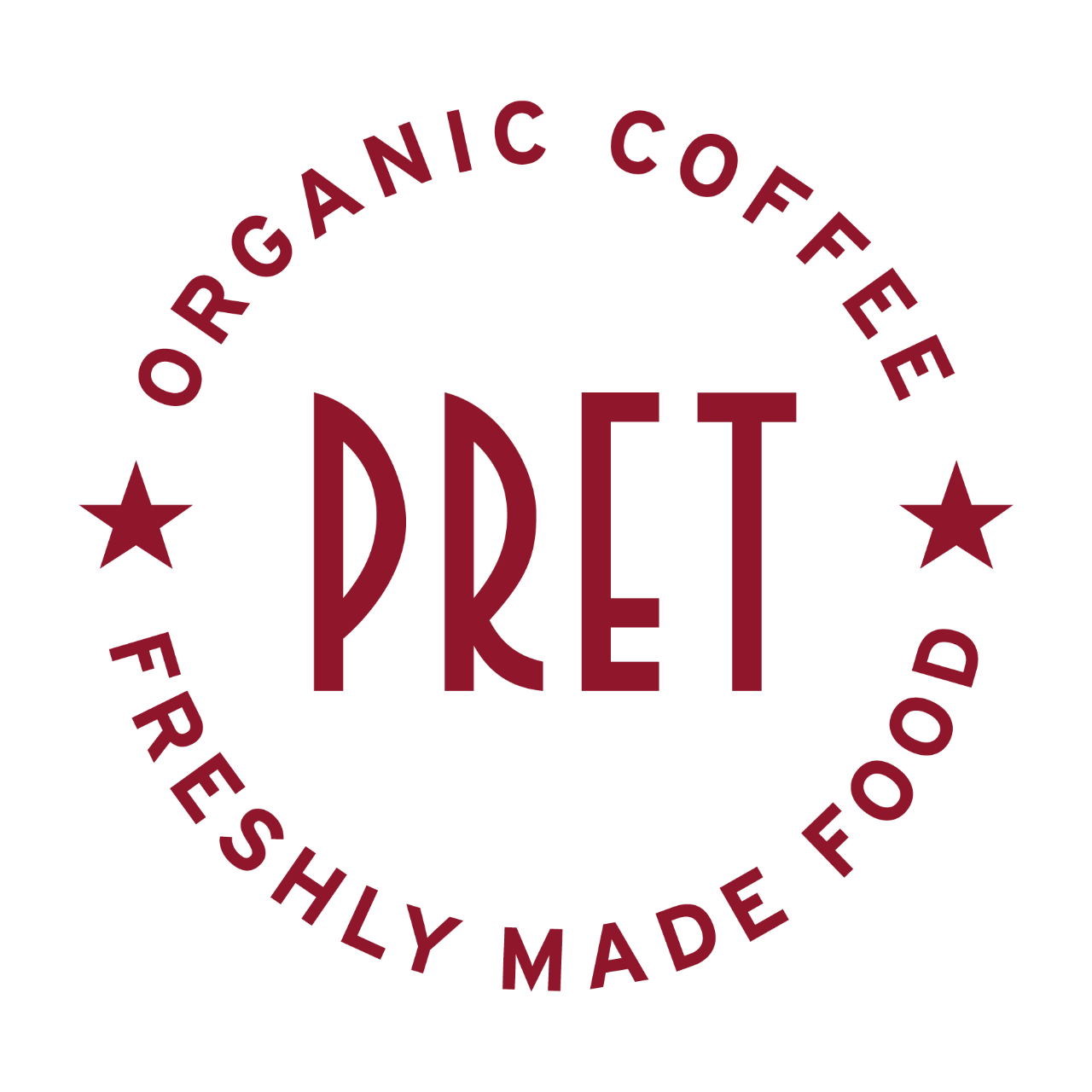 Pret A Manger logo.