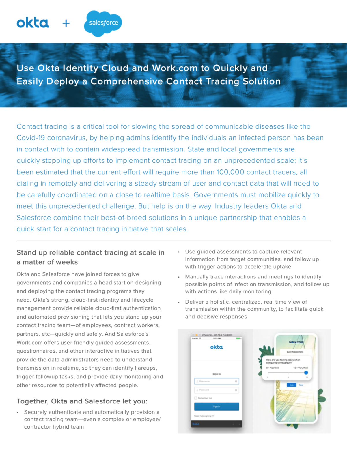 Okta and Work.com Datasheet