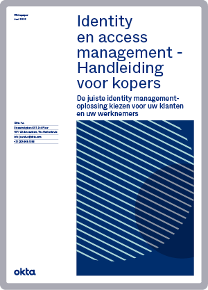 IAM - Handleiding voor kopers: De juiste identity management-oplossing kiezen voor uw klanten en uw werknemers