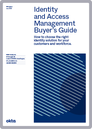 Identity and Access Management Buyer's Guide cover