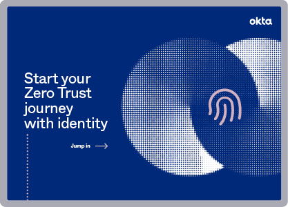 Start your Zero Trust journey with identity