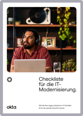 Checkliste für die IT-Modernisierung
