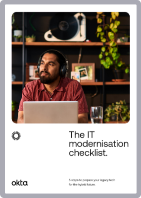 The IT modernisation checklist - cover