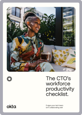 The CTO's workforce productivity checklist cover