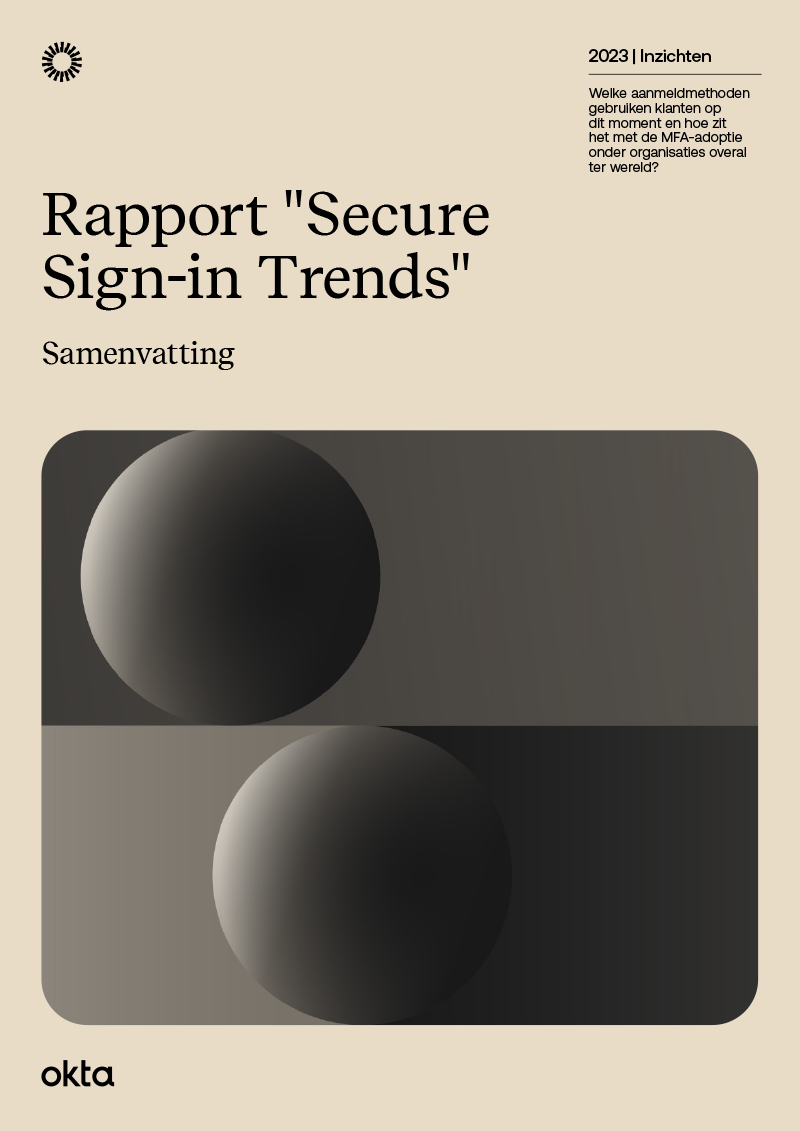 The Secure Sign-in Trends Report - Executive summary cover