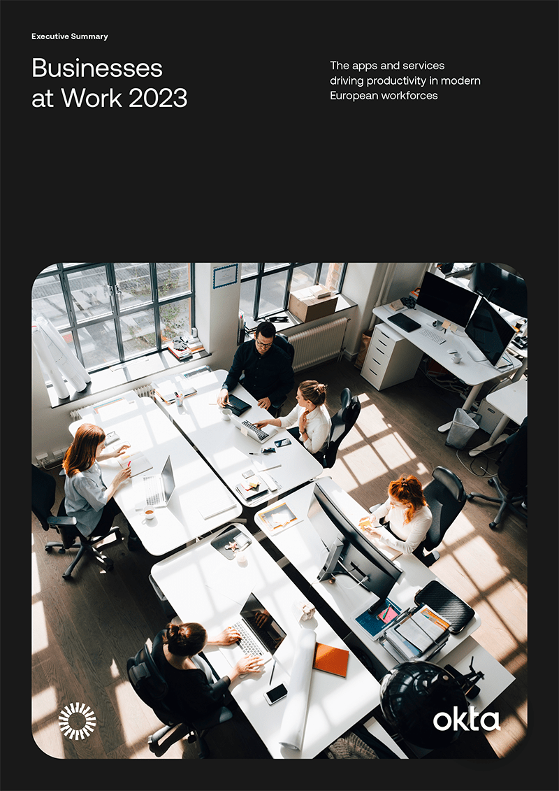 Okta Businesses at Work 2023 - cover image