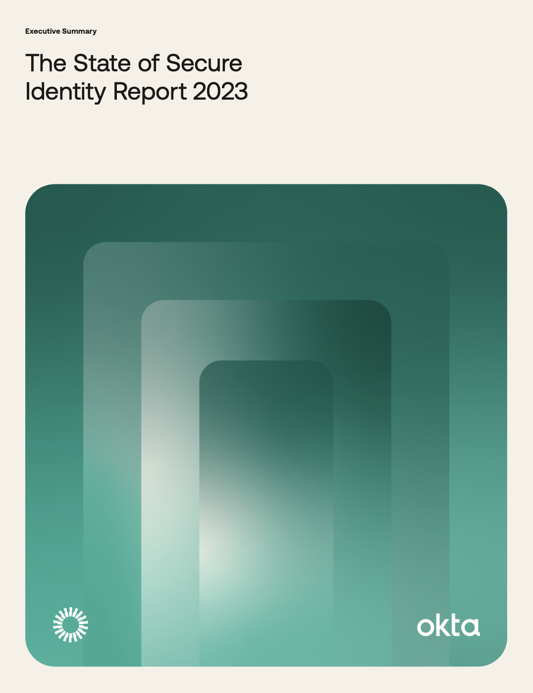 The State of Secure Identity Report 2023 - Executive Summary cover image